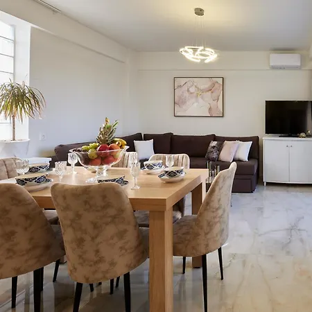 Apartament New Cozy In Crete Coast With Pool And Dining Area Magnisía