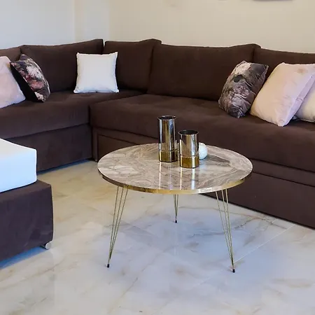 New Cozy In Crete Coast With Pool And Dining Area Apartment Magnisía