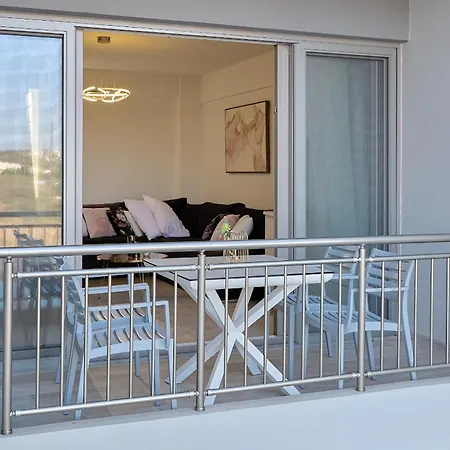 Apartment New Cozy In Crete Coast With Pool And Dining Area *