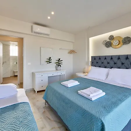 New Cozy In Crete Coast With Pool And Dining Area Apartment Magnisía