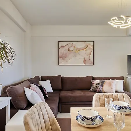 New Cozy In Crete Coast With Pool And Dining Area *